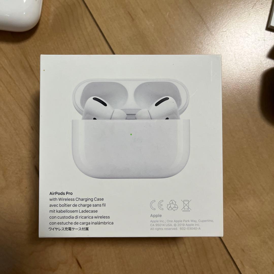 最終値下げ【美品】純正AirPods Pro 第一世代　本体 充電ケース付き