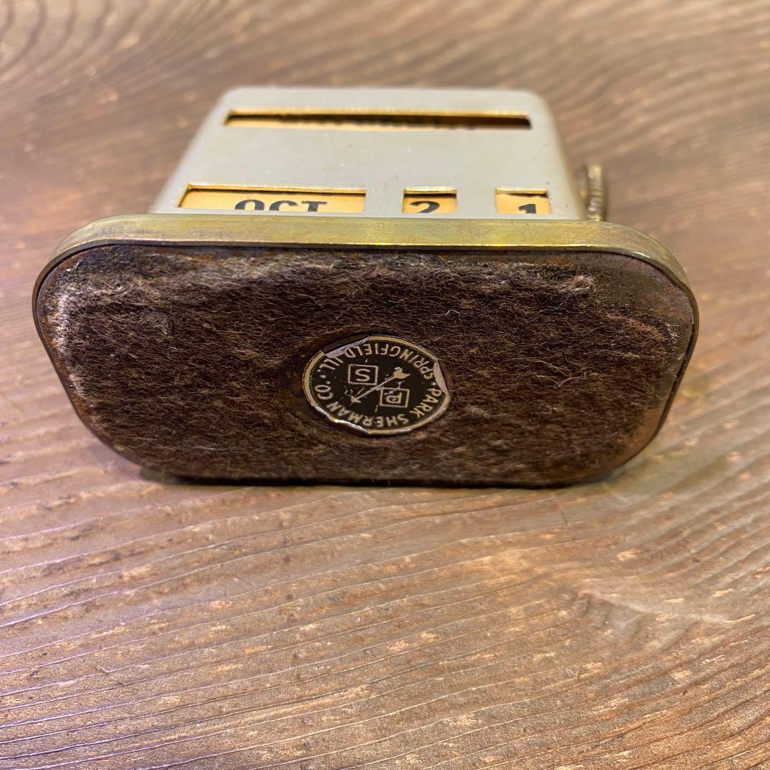 PARK SHERMAN パークシャーマン 卓上カレンダー アンティーク