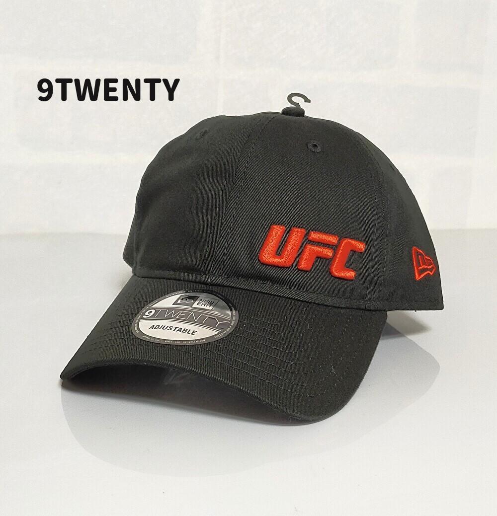 ニューエラ×UFC　9TWENTY　ブラックボディ＆レッドロゴ　残1点