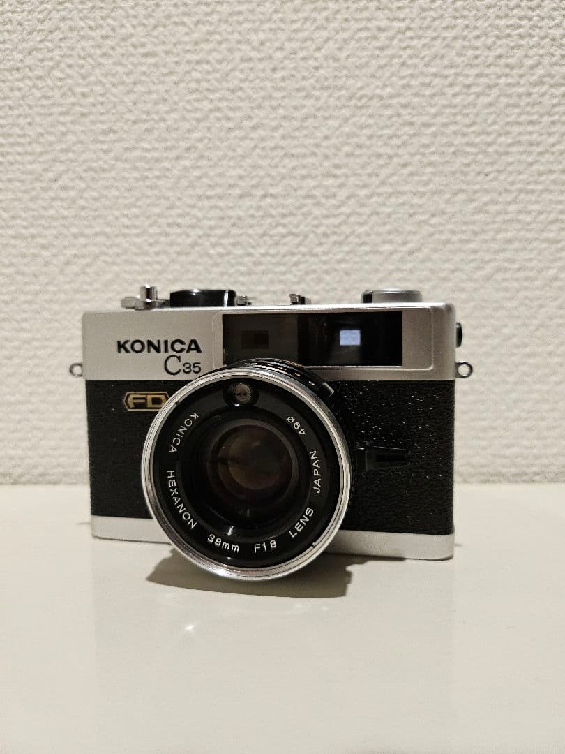極美品 完動品 すぐ使えるキット KONICA C35 FD 38mm F1.8