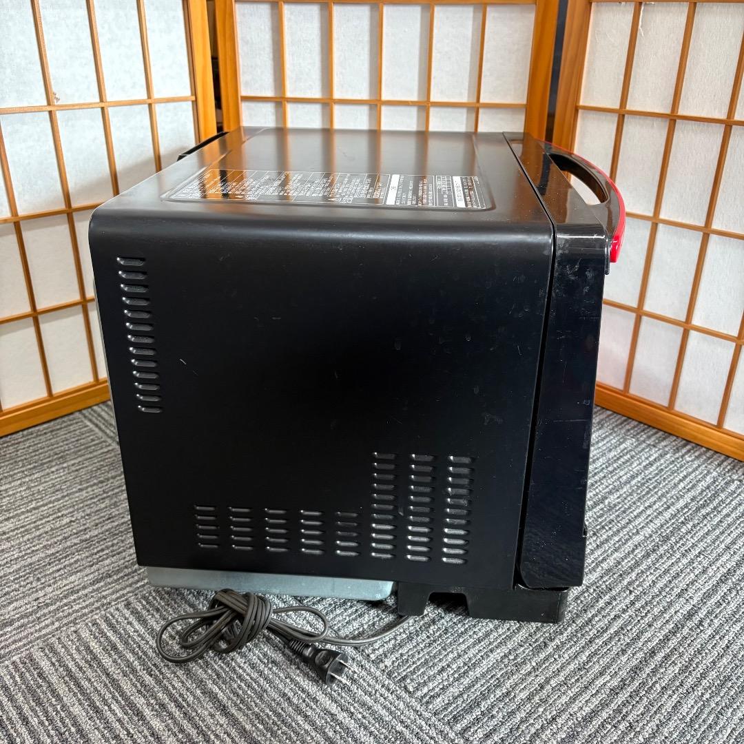 日立 過熱水蒸気オーブンレンジ MRO-SS8 2017年製 ブラック レッド