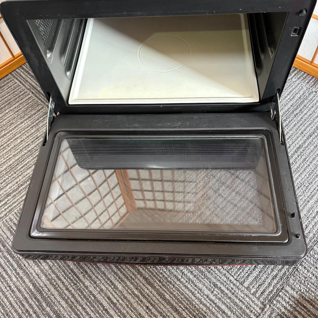 日立 過熱水蒸気オーブンレンジ MRO-SS8 2017年製 ブラック レッド