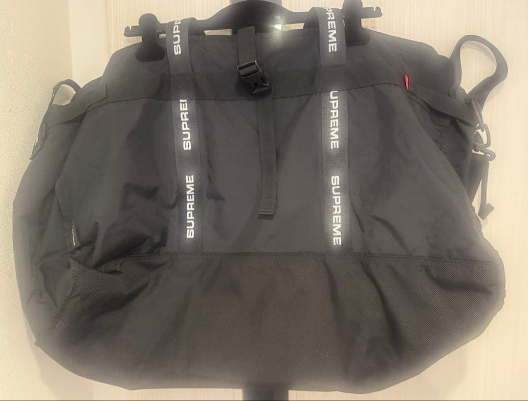 バッグ Supreme Ripstop Nylon Haul Bag Black 80L