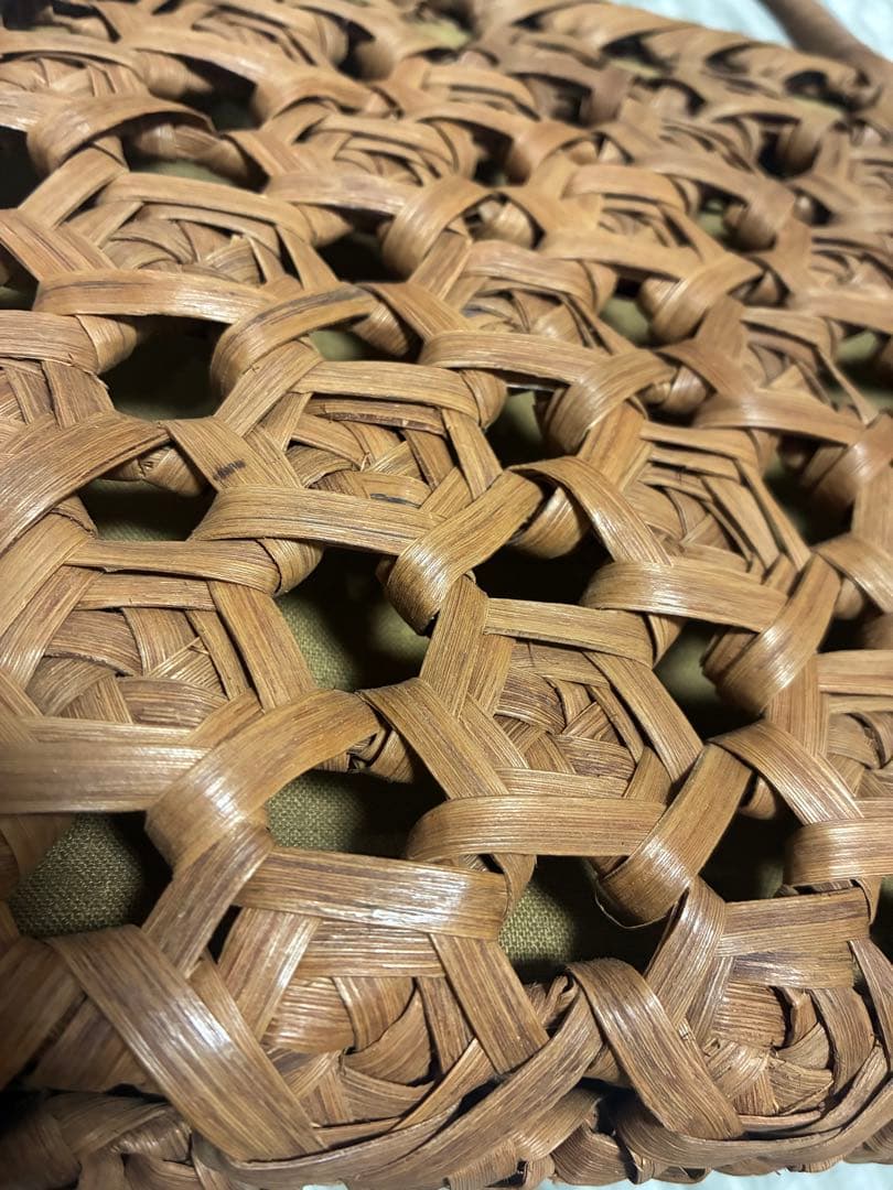 ち*ん様 志穂里　山葡萄　籠バッグ　山ぶどう　国産