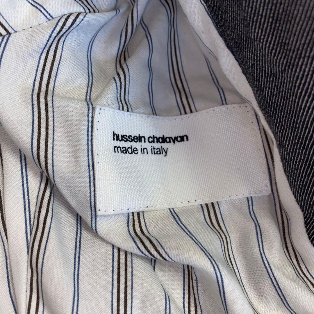 hussein chalayan ショート丈 フーデッドジャケット size42
