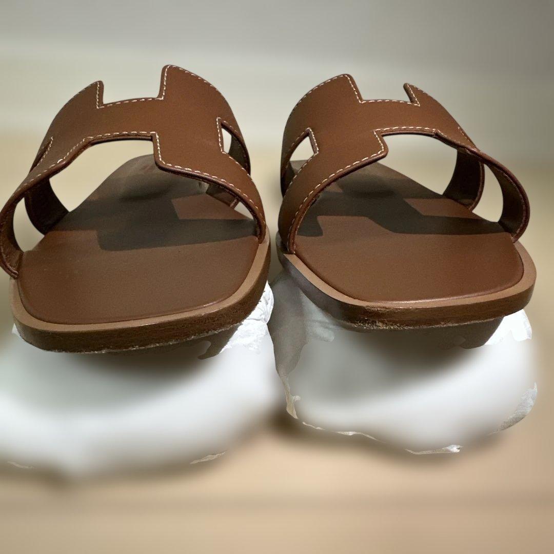 HERMES エルメス オラン ゴールド 36.5