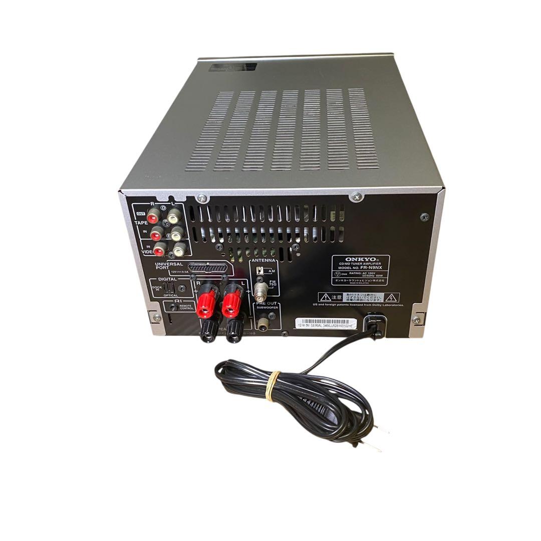 ✨美品✨ONKYO オンキョー FR-N9NX(S)CD/MDチューナーアンプ