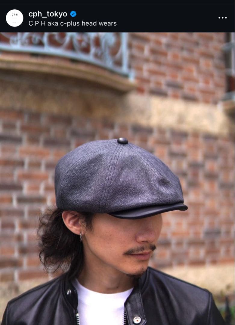 【CPH】即完売品　希少Schott別注モデル 575SC キャスケット