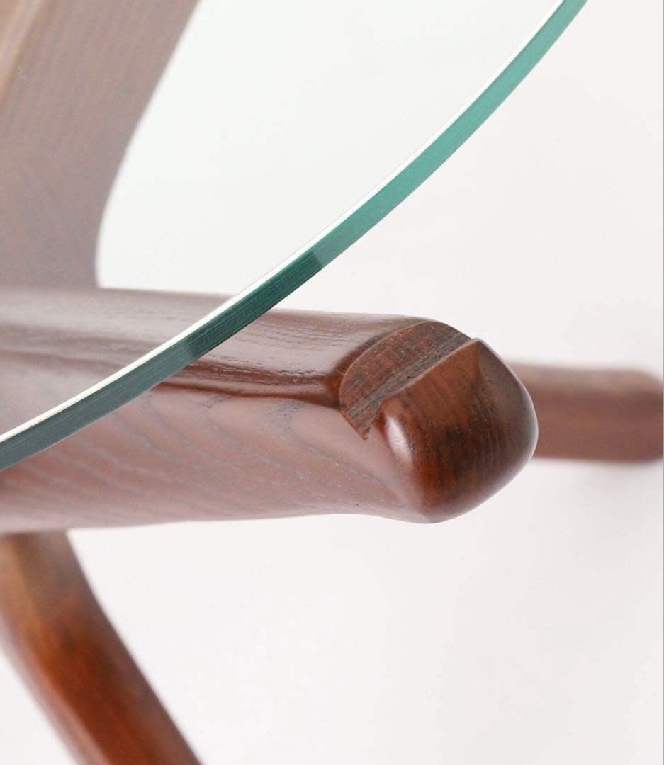 ACME Furniture⭐️トラッセルサイドテーブル⭐️ガラス×木