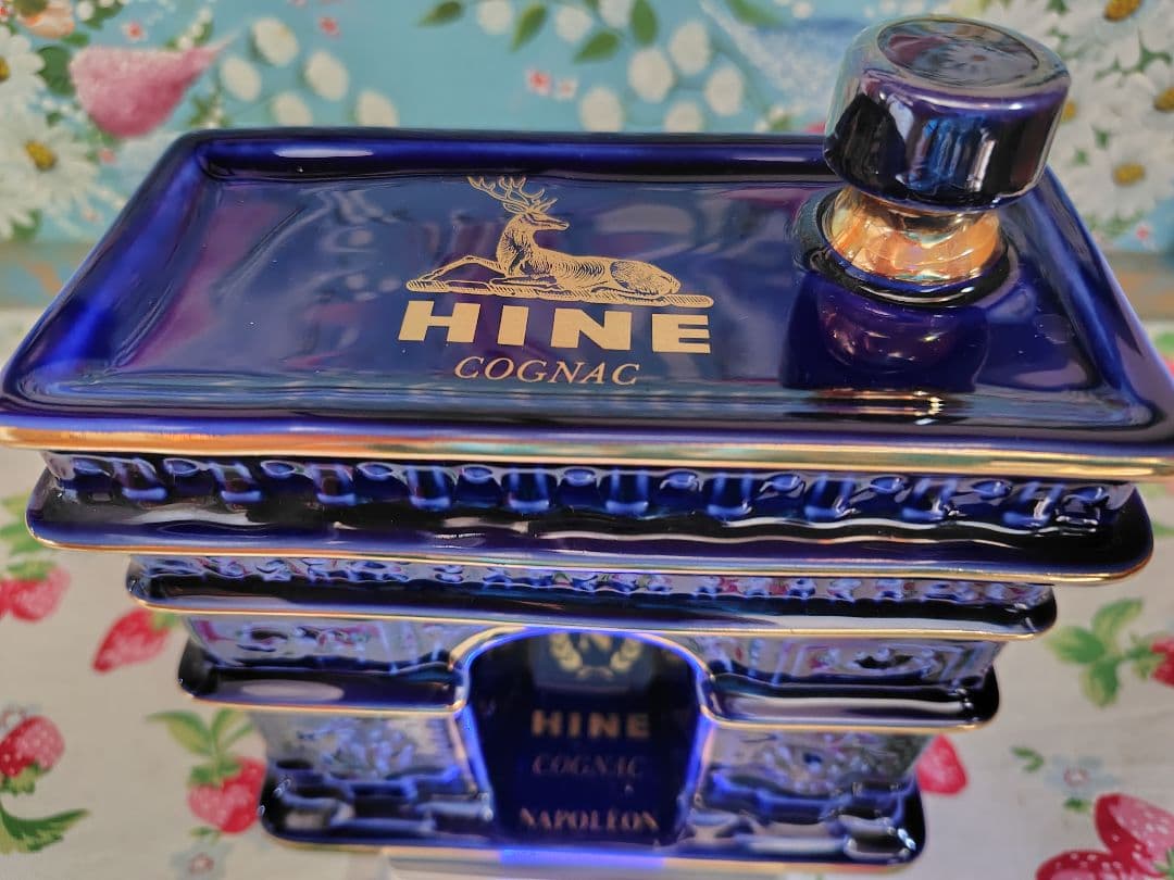 【未開封】ハイン ナポレオン 凱旋門ボトル 青陶器 700ml