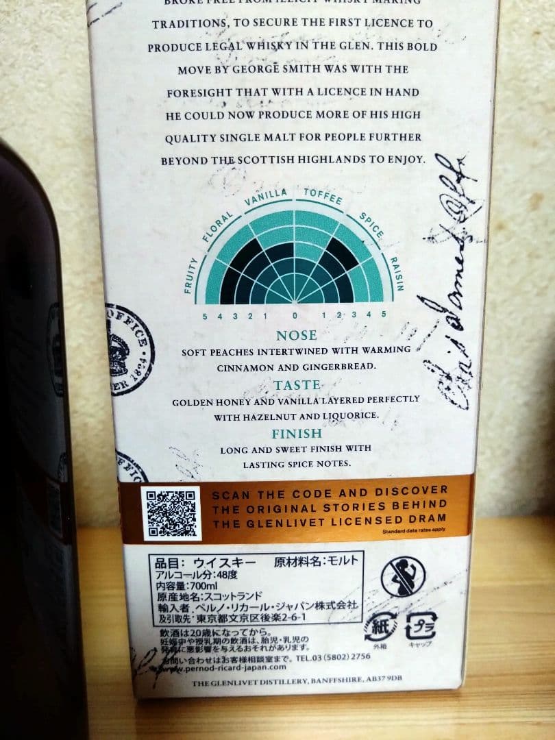 THE GLENLIVET 12年 Licensed Dram 限定版