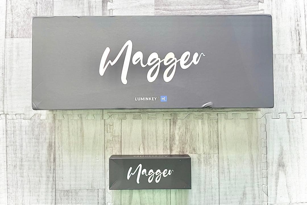 LUMINKEY Magger 68 HE Ultra ホワイト 英語配列