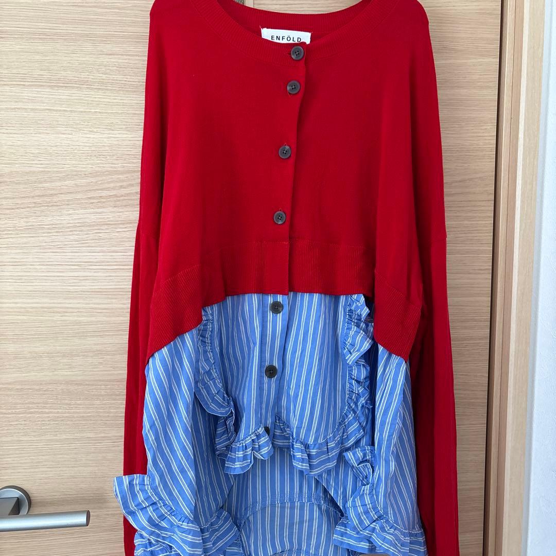 フリルボトムス カーディガン FRILL BOTTOM CARDIGAN
