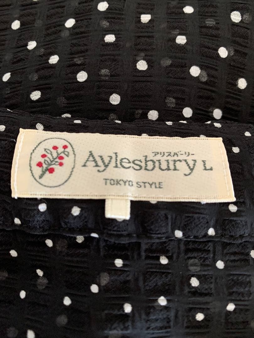 ドット柄チュニック