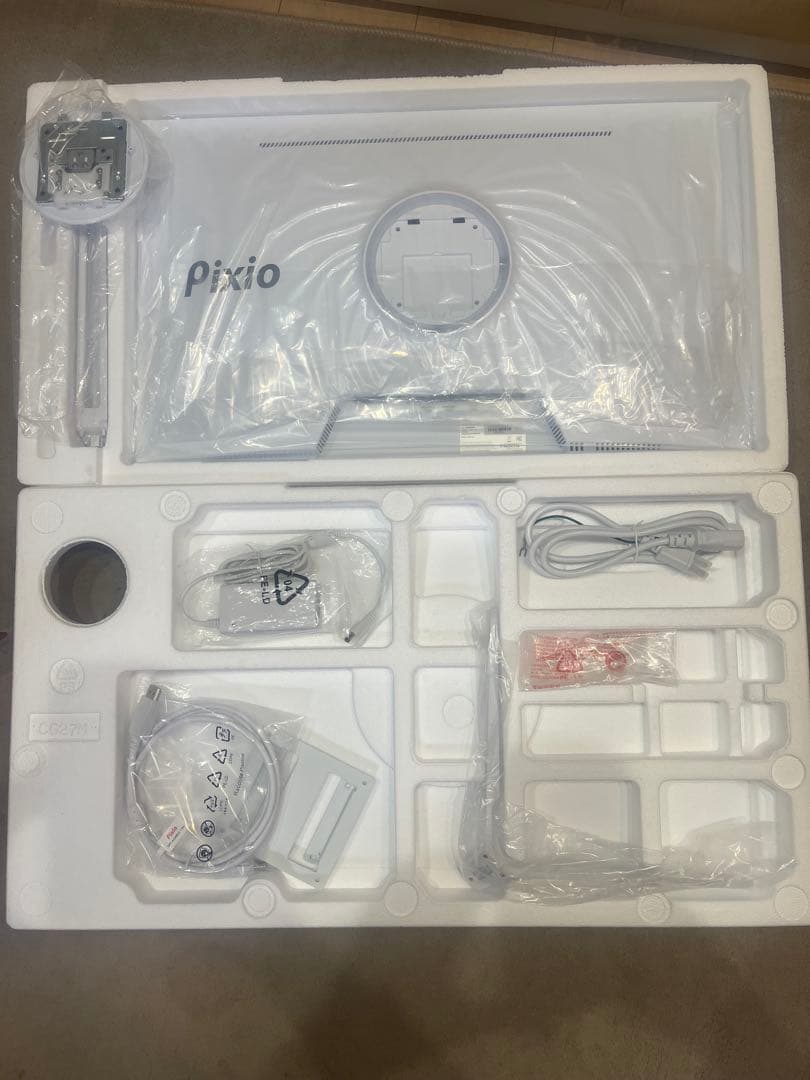 PIXIO 27インチ PX278WAVE ホワイト WQHD 180hz