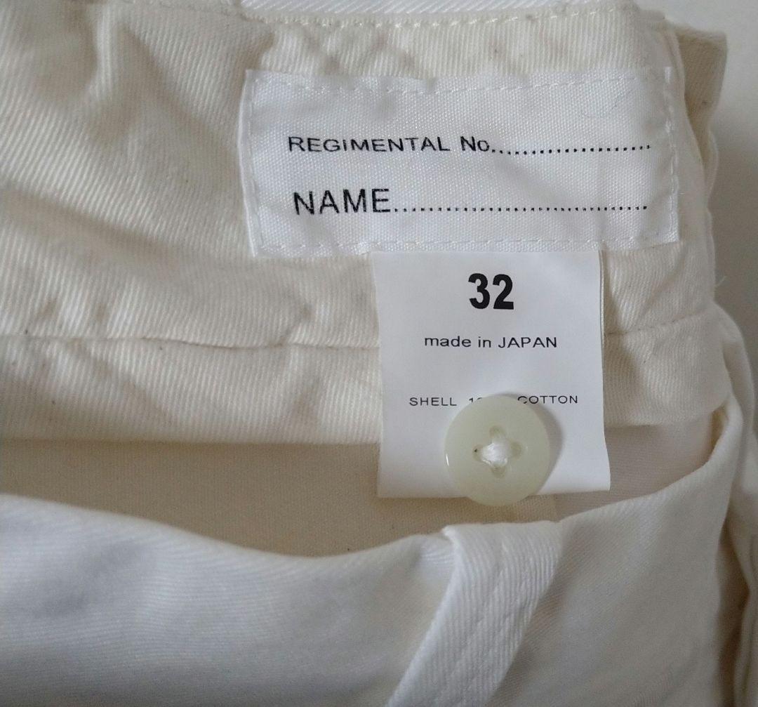 25SS チマラ　別注チノパン　ジャーナルスタンダードラックス　ホワイト32