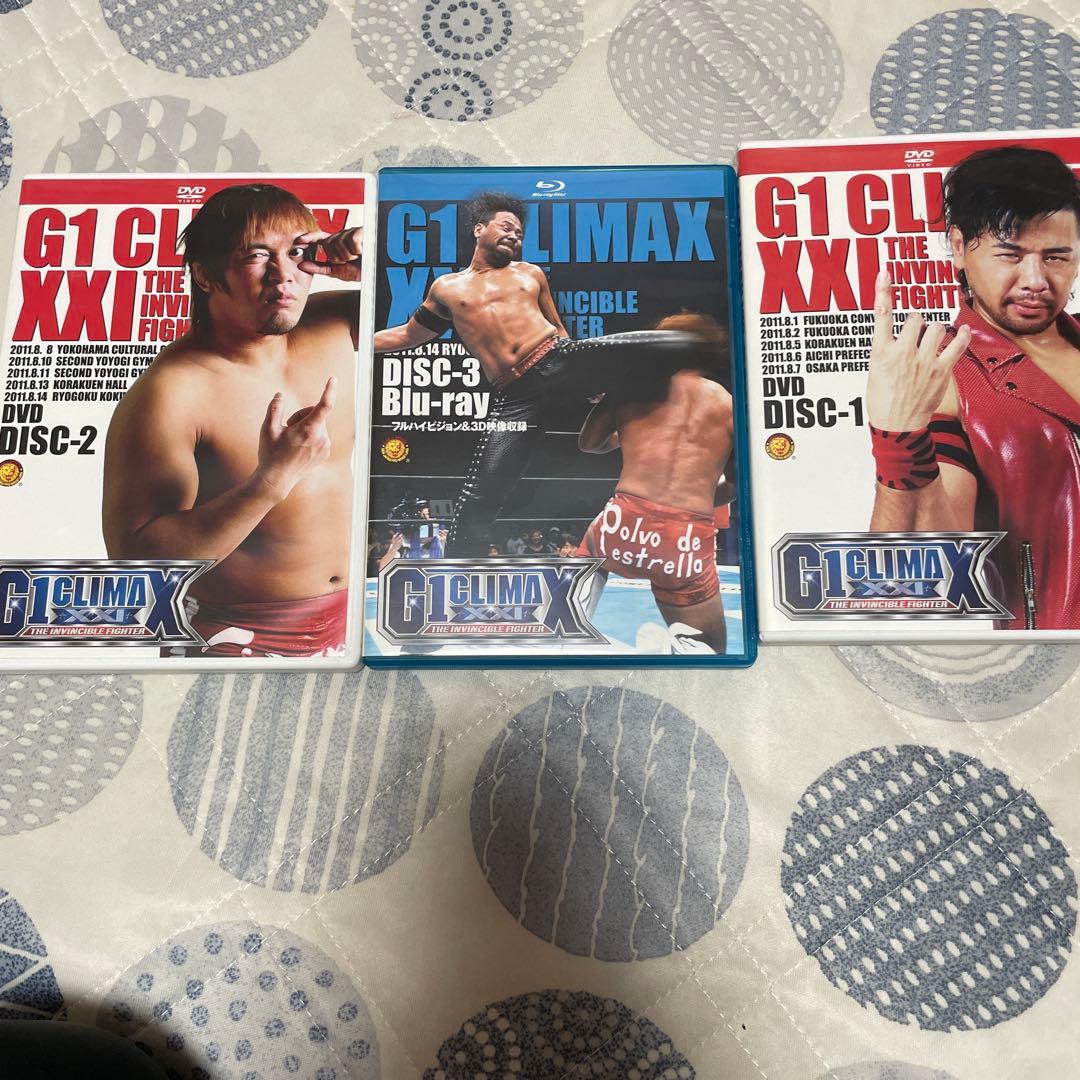 G1 CLIMAX XII DVD 2枚 + ブルーレイ 1枚