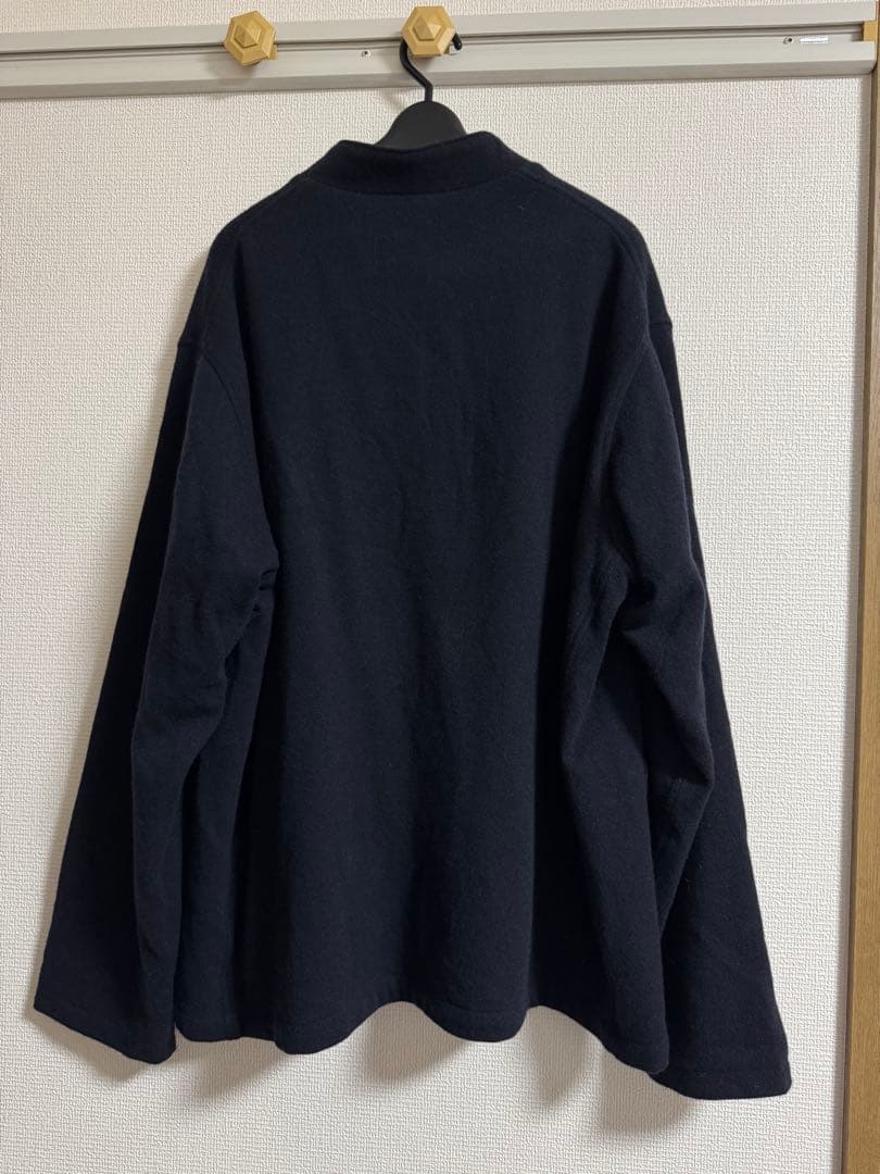 美品！ COMOLI 23AW カシミヤスタンドカラーニットジャケット サイズ3