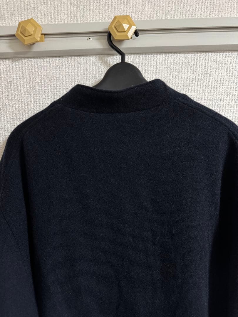 美品！ COMOLI 23AW カシミヤスタンドカラーニットジャケット サイズ3