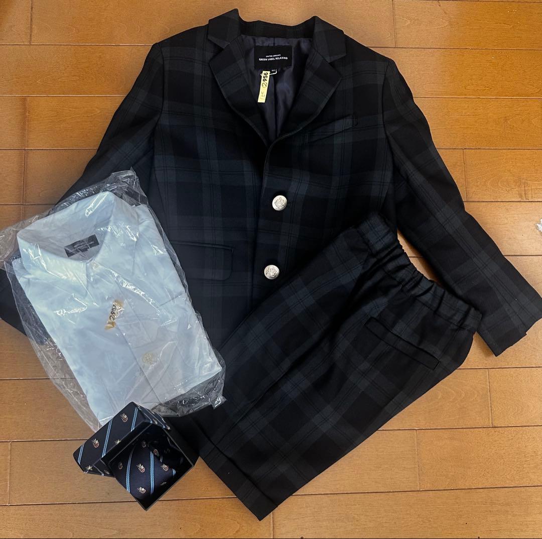 【美品／120cm】グリーンレーベル フォーマル5点セット 卒園式・入学式