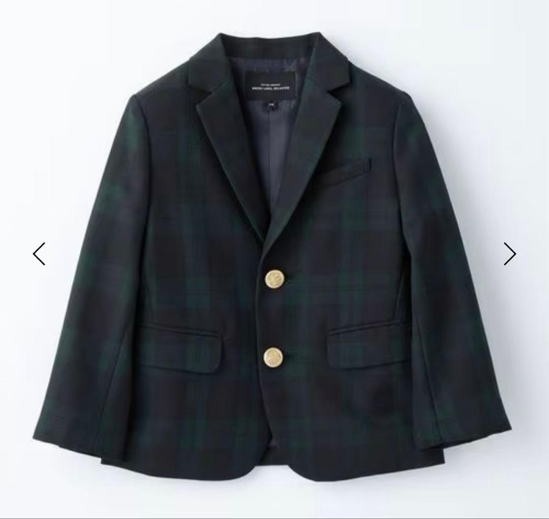 【美品／120cm】グリーンレーベル フォーマル5点セット 卒園式・入学式