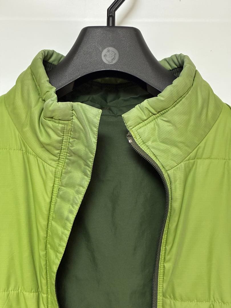【1月一杯までの掲載】 Patagonia パフボールベスト　グリーン　M
