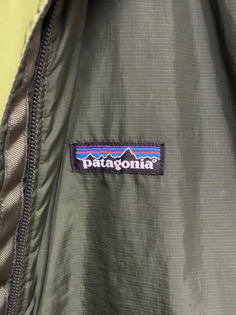 【1月一杯までの掲載】 Patagonia パフボールベスト　グリーン　M