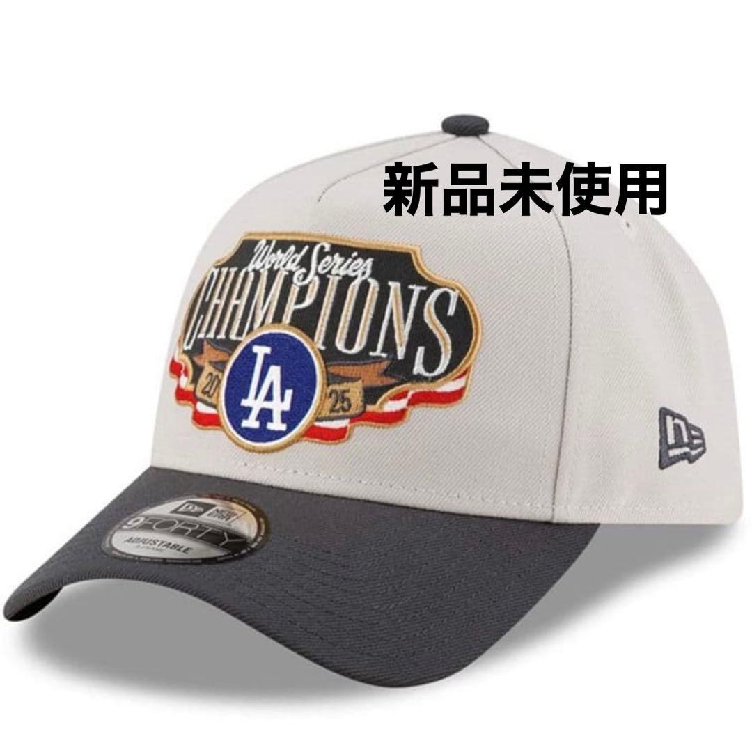 ドジャース 公式2025ワールドシリーズ 選手着用 優勝記念キャップ