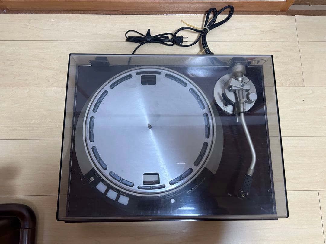 レコードプレイヤー　DENON DP-60L v15 デノン シュア