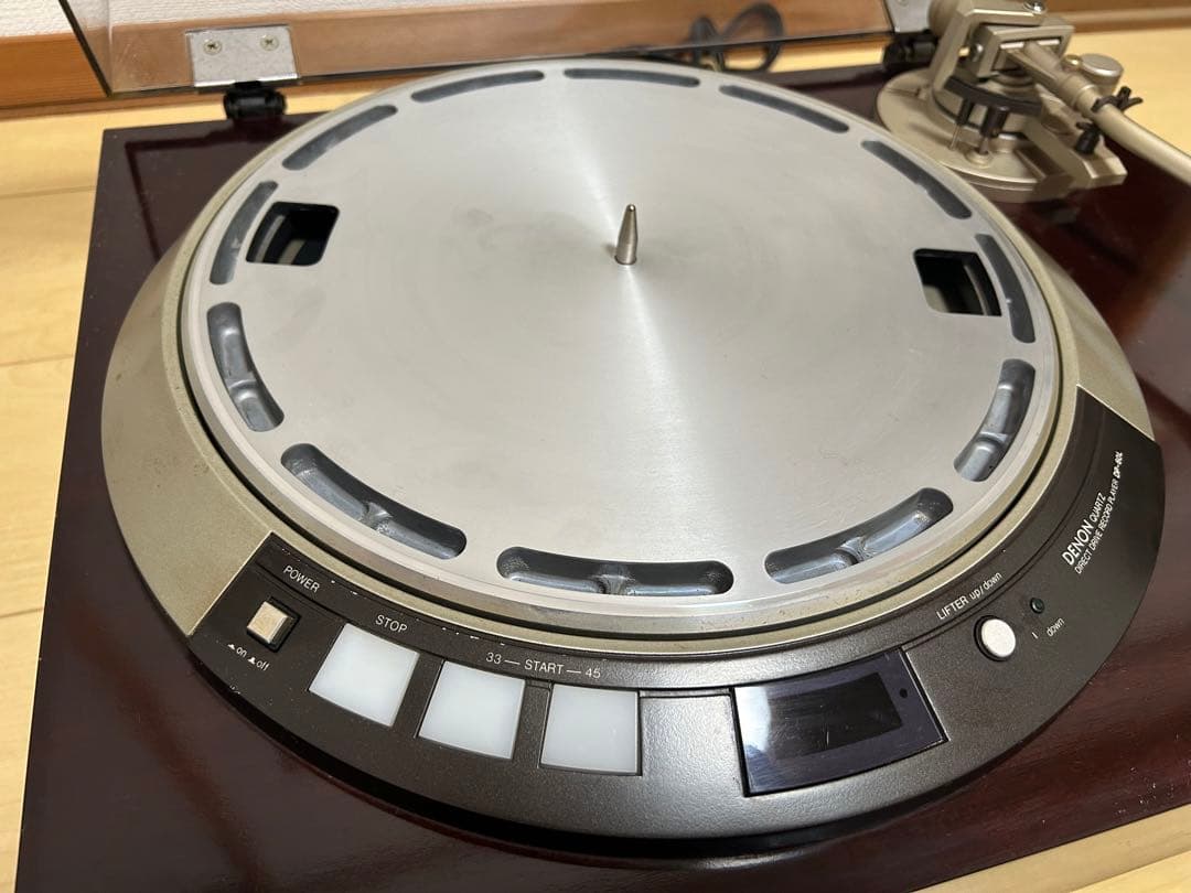 レコードプレイヤー　DENON DP-60L v15 デノン シュア