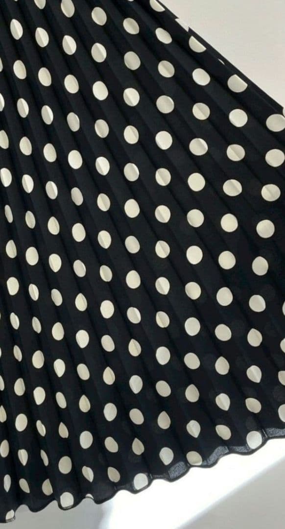 イシカワ　ラボ　ISHIKAWA LABO　ドット　プリーツ　ガウチョ　パンツ