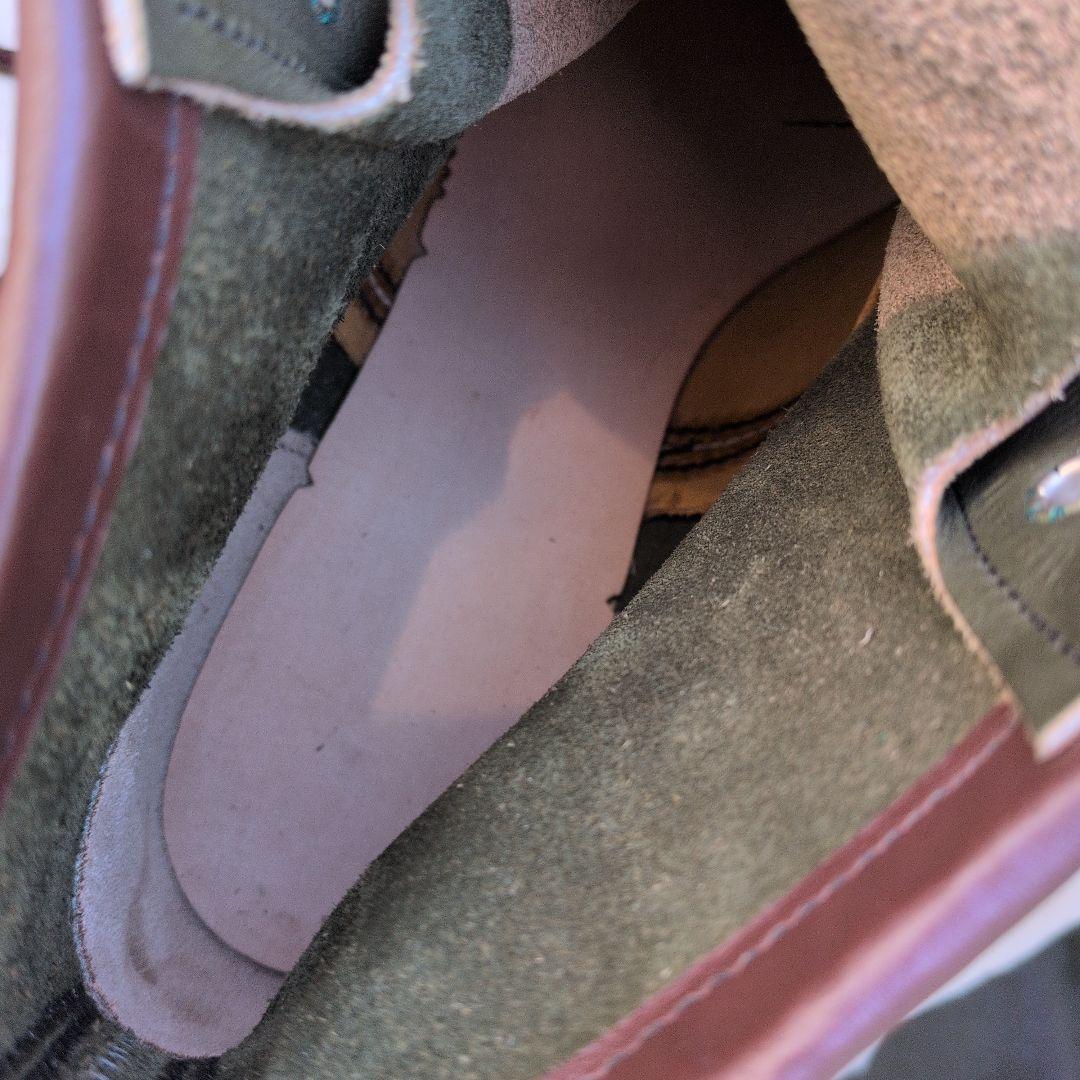 【DEADSTOCK】レッドウイング8180 犬タグ グリーン 8 1/2E