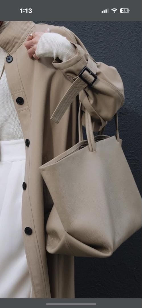 本郷智香子Y'SACCS x Cコラボバッグ3 stitch Middle