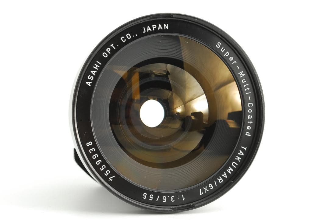 【美品】 PENTAX SMC TAKUMAR 6x7 55mm F/3.5