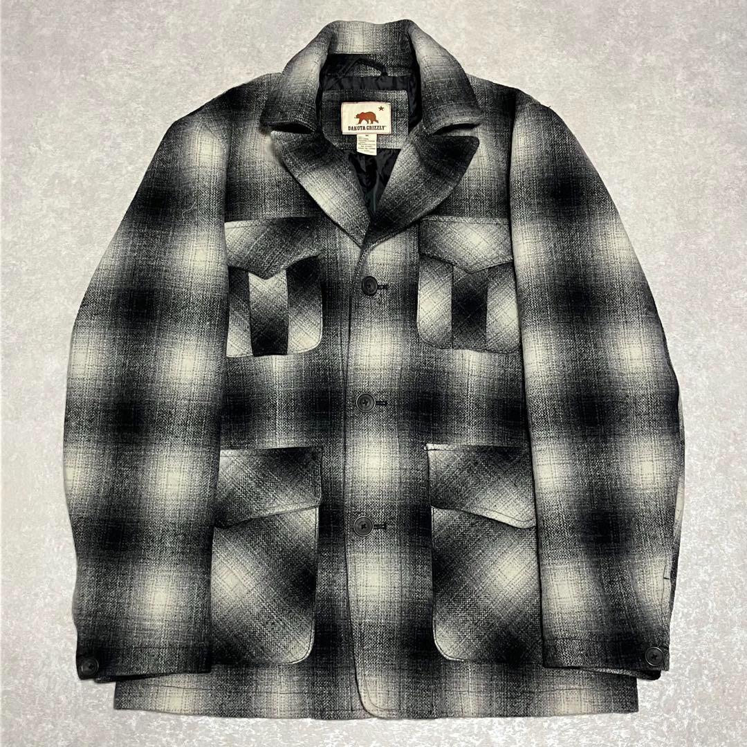 ジャケット・アウター 90s vintage ombre shadow check jacket