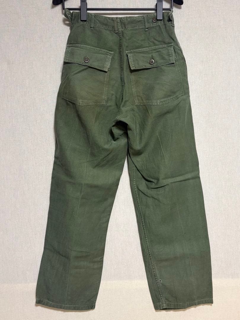 50s US ARMY OG-107 ベイカーパンツ 初期型　実物