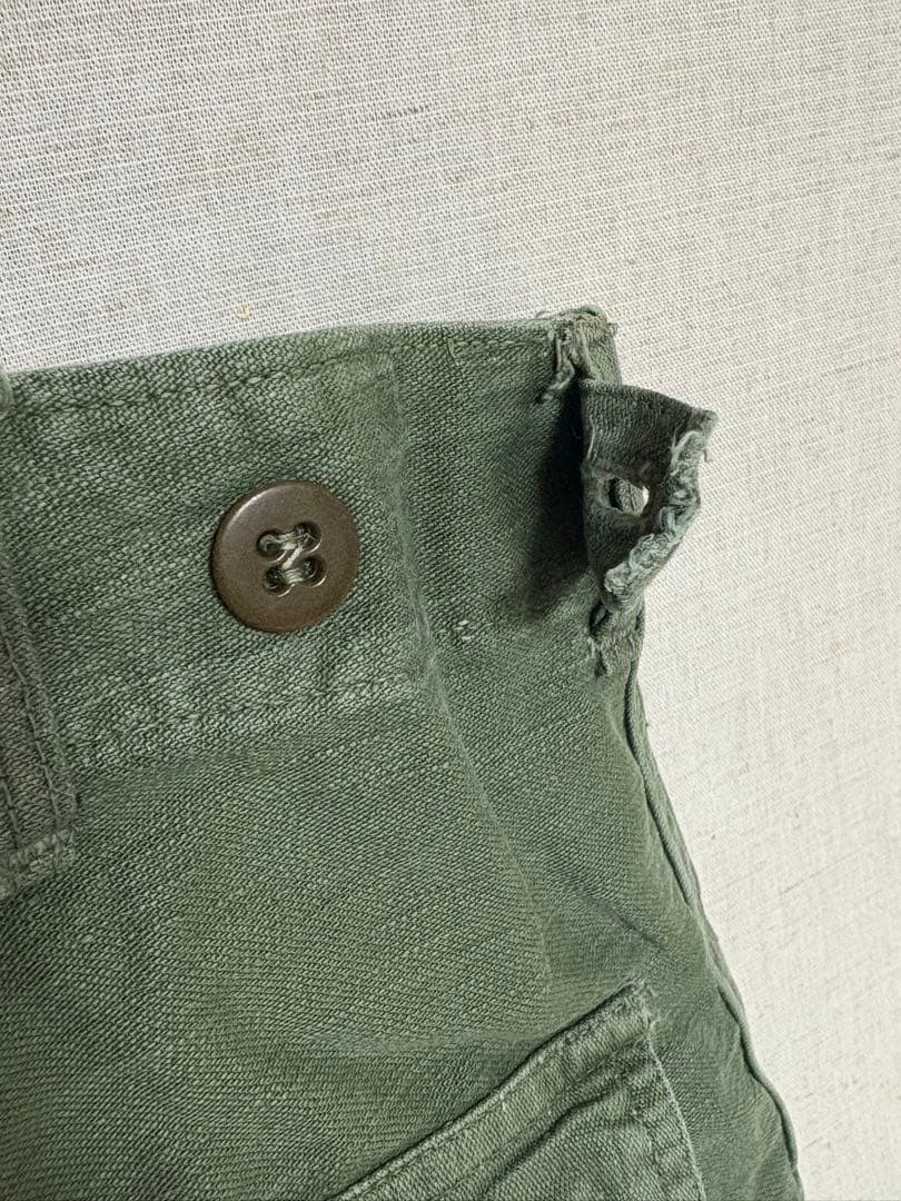 50s US ARMY OG-107 ベイカーパンツ 初期型　実物