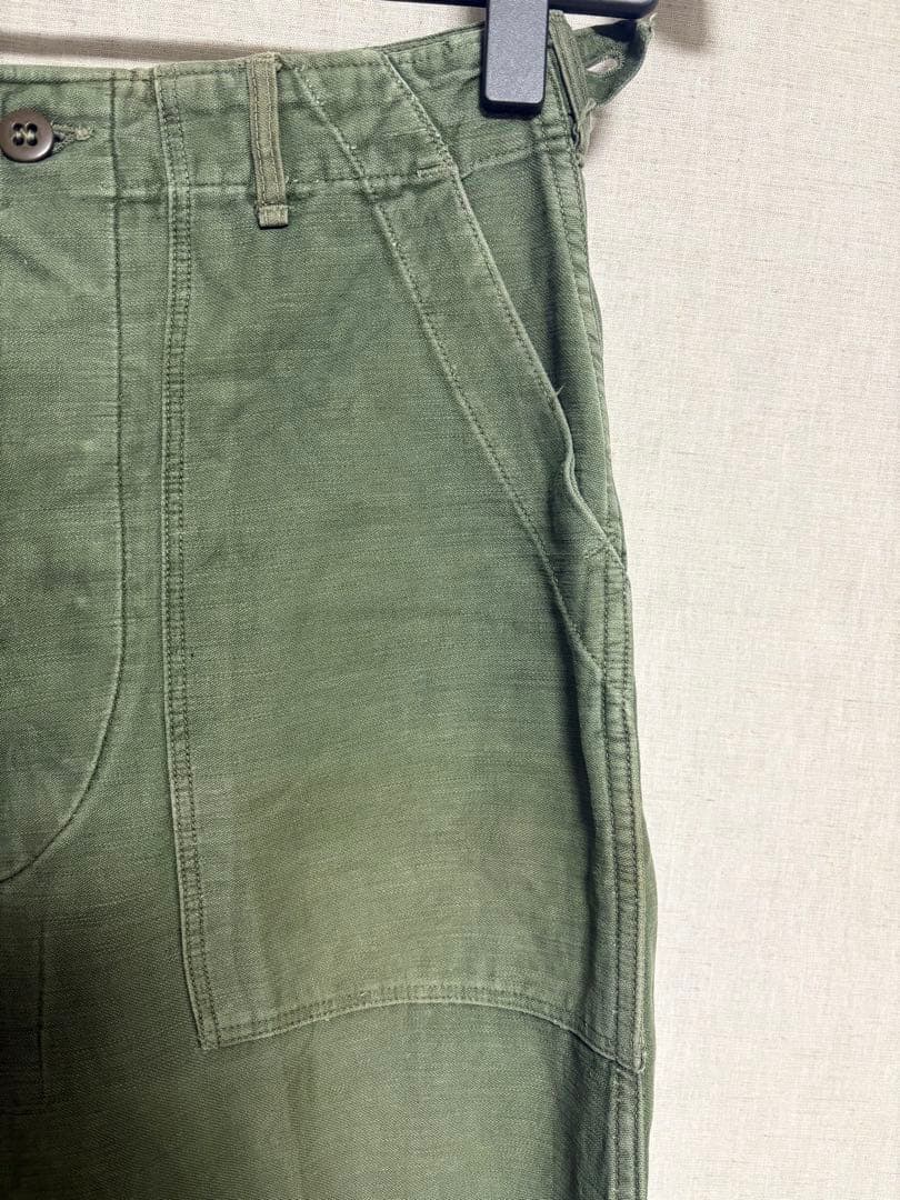 50s US ARMY OG-107 ベイカーパンツ 初期型　実物