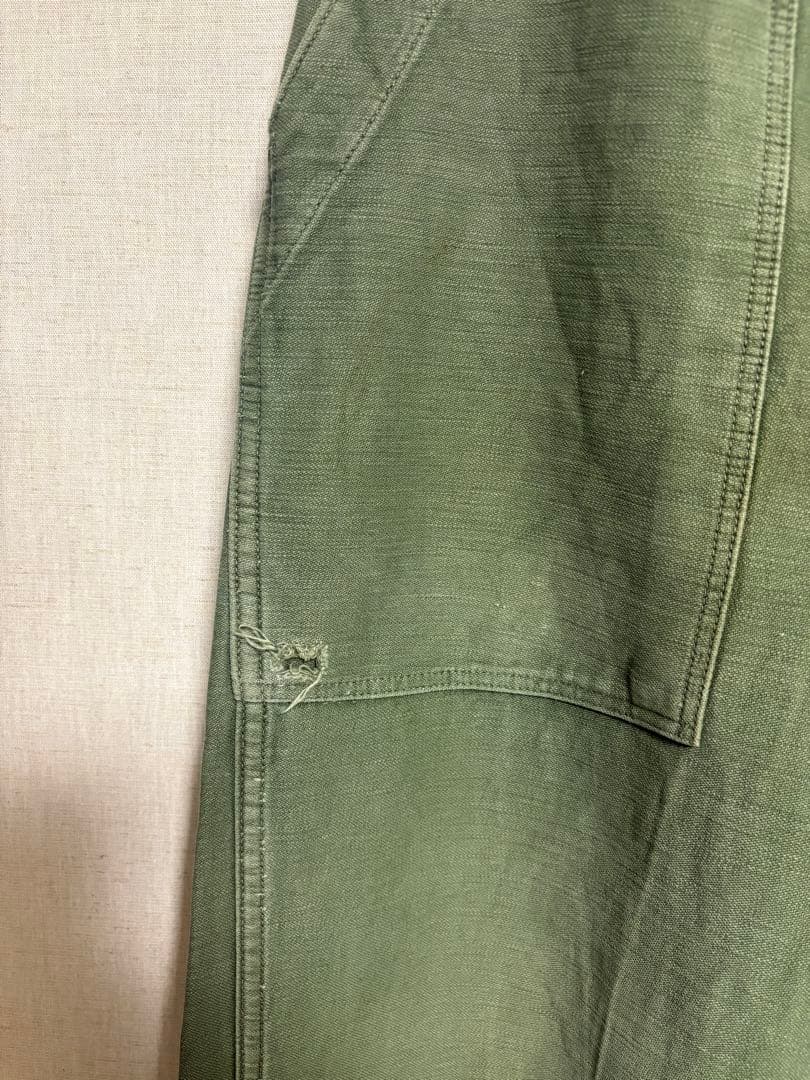 50s US ARMY OG-107 ベイカーパンツ 初期型　実物