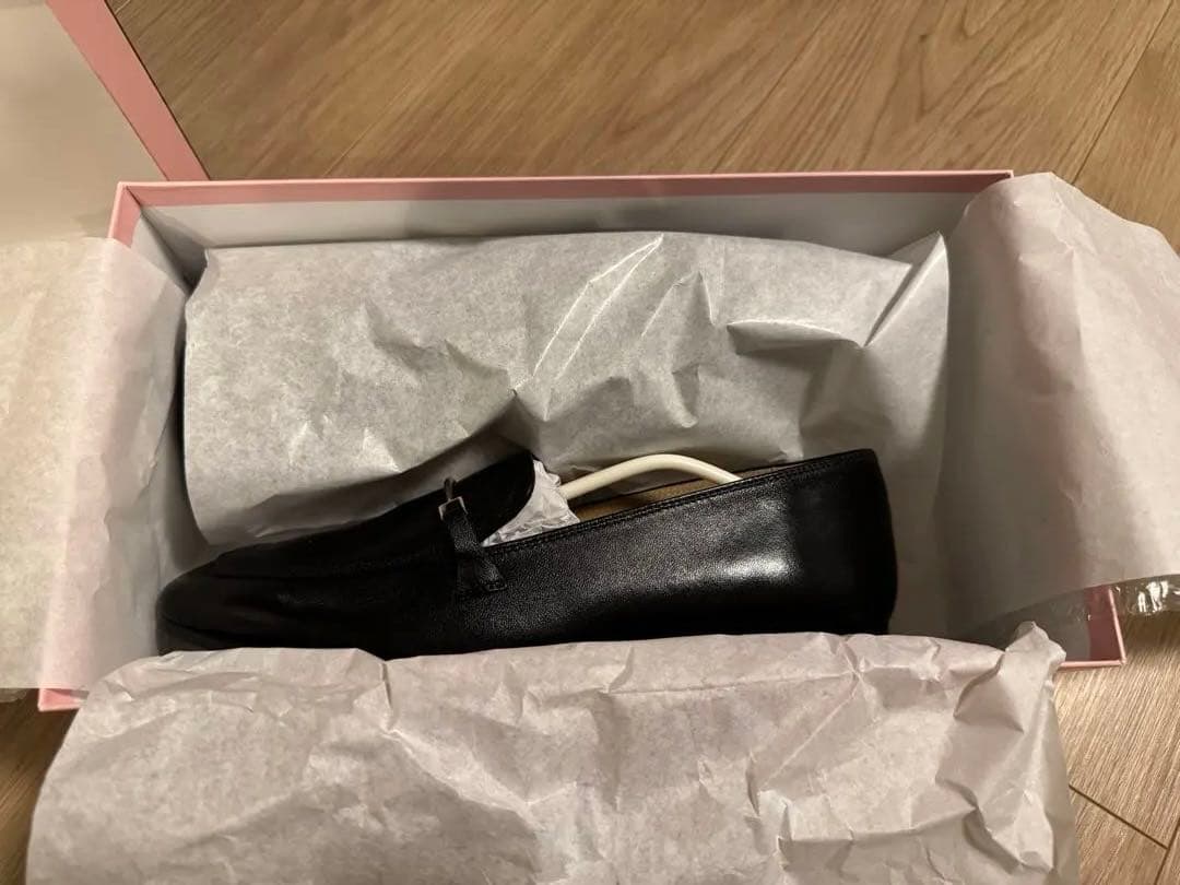 パスクッチ ローファー イタリア　黒　36