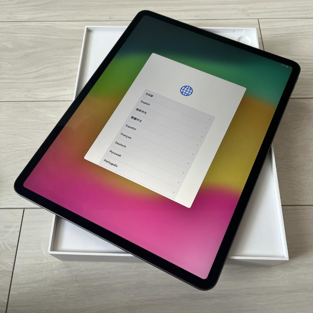 iPad Pro 12.9インチ(第3世代)｜バッテリー最大容量88%・ケース付