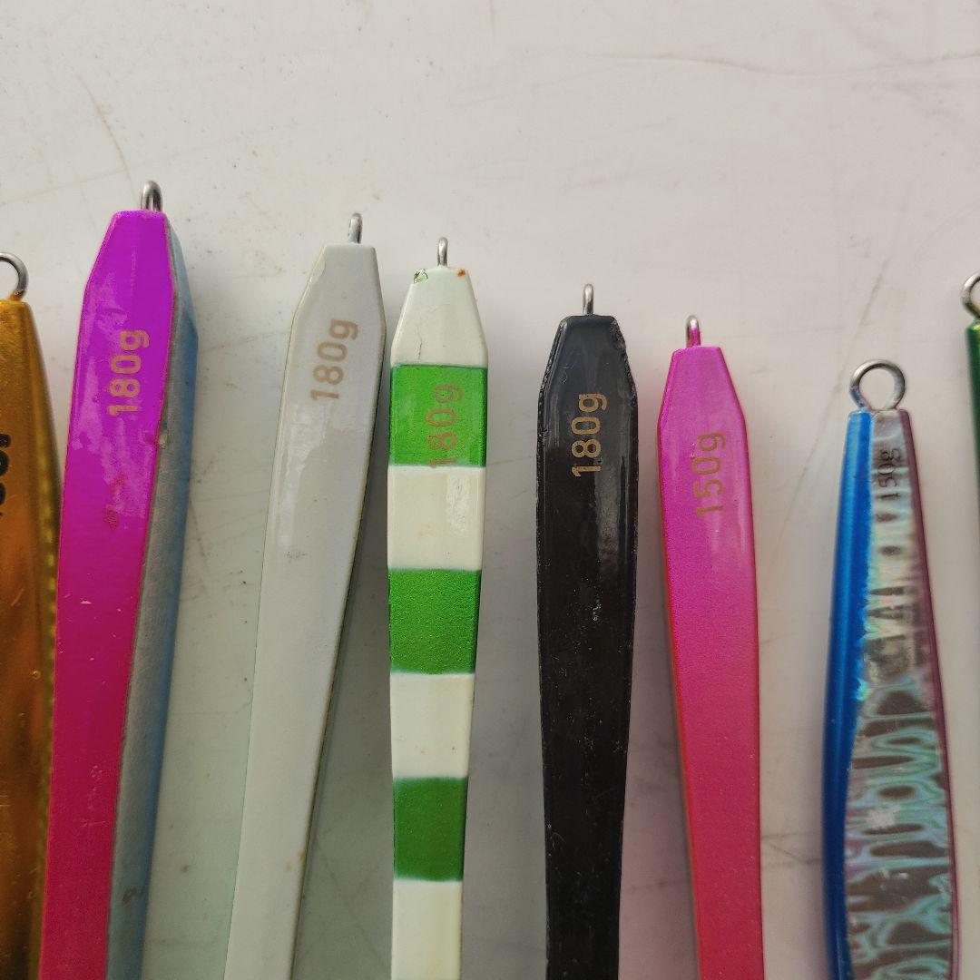 ジグ 11個セット120g,130g 150g 180g　サクラマス、ジギング