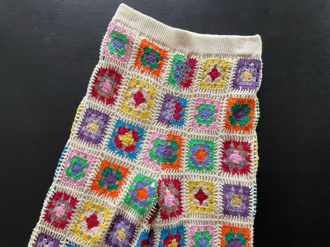 Maison special メゾンスペシャル　クロシェパンツ