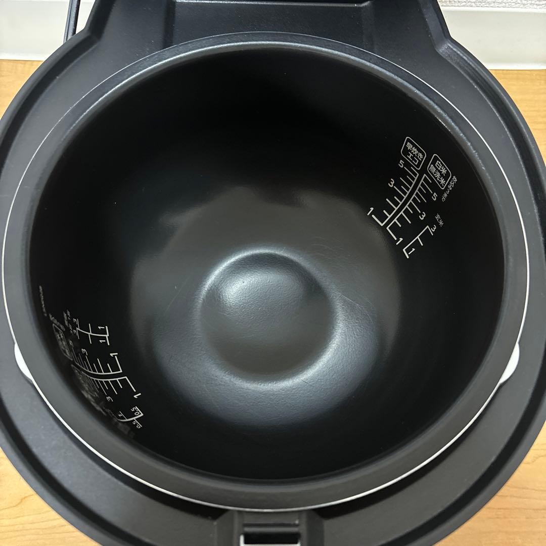 アイリスオーヤマ 炊飯器 5.5合 IH式 RC-ISA50-B