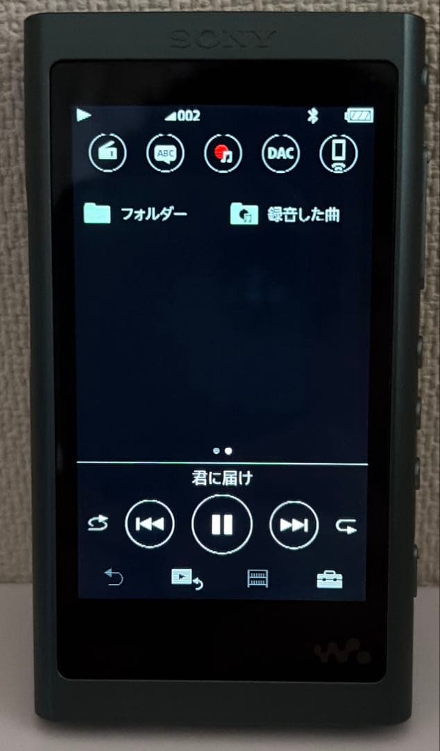 SONY 音楽プレイヤNW-A55 16GB ホライズングリーン