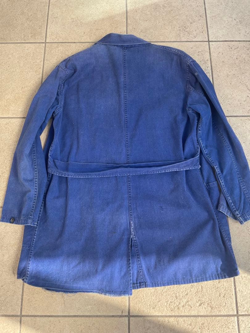 J　60s フランス軍 カバーオール ワークジャケット ユーロ ヴィンテー