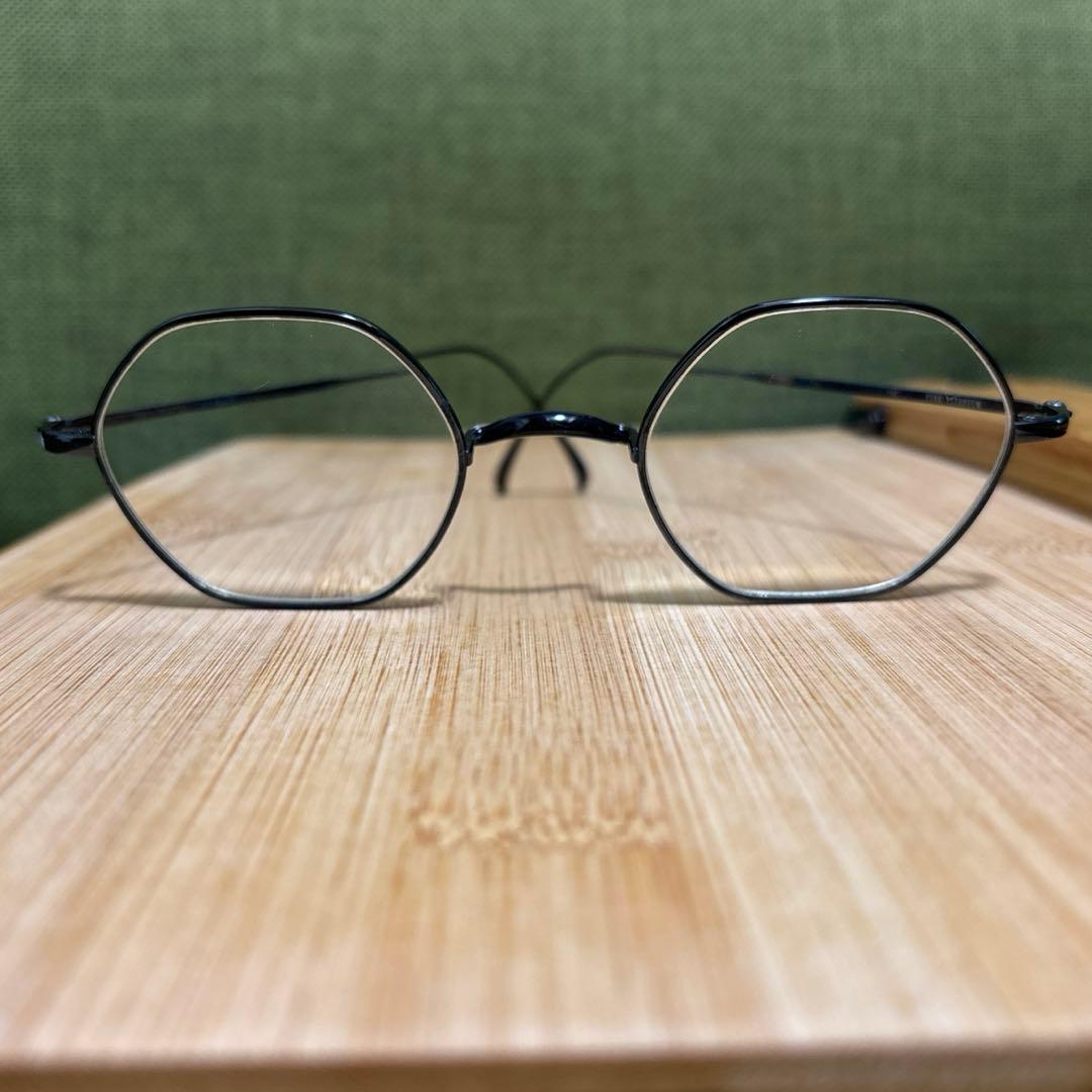金子眼鏡 一山 Vintage ヘキサゴン kv-103