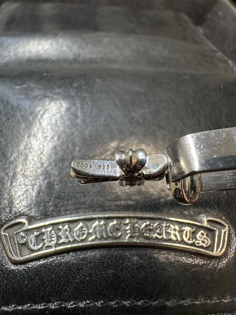 本物　Chrome Hearts クロムハーツ　ベビーファット　ピンクサファイア