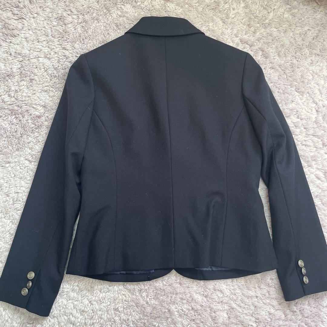 【セット】ポンポネット 150 黒　ブレザー　スカート　ブラウス 卒業式　スーツ