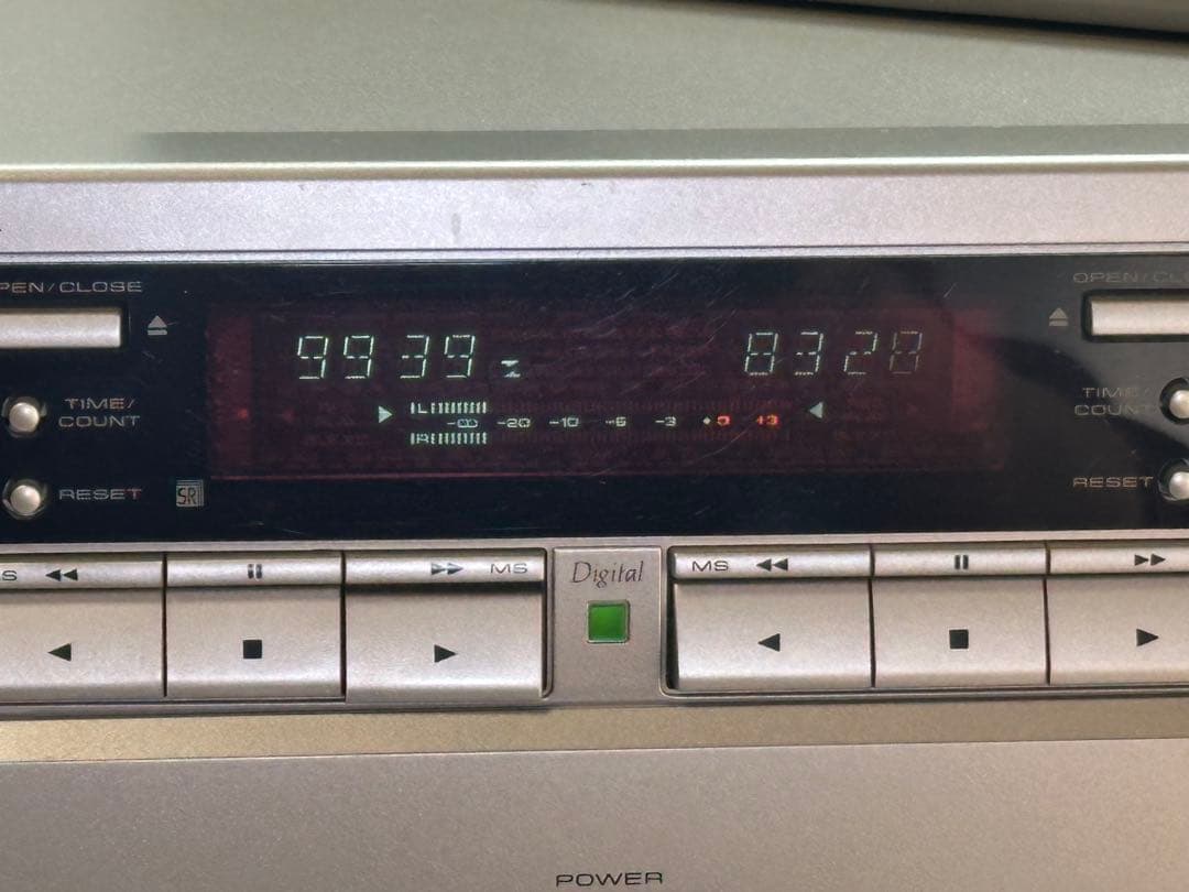 【希少美品】パイオニアステレオダブルカセットデッキT−WD5R